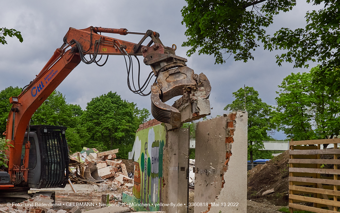 13.05.2022 - Baustelle am Haus für Kinder in Neuperlach